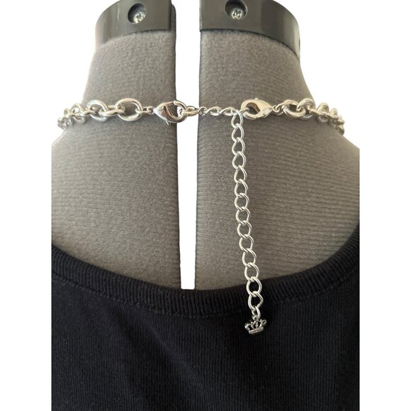 Premier Designs Hampton Necklace W/ Mixed Metal Detail & Yellow Accents 39" - Picture 3 of 4